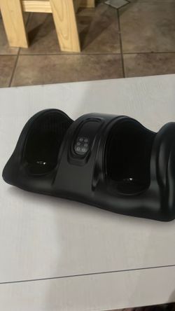 Electric foot massager with remote & programs