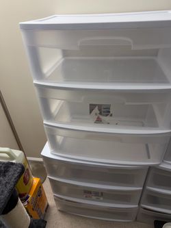Sterlite 3 drawer containers