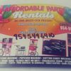 Affordable Party Rentals