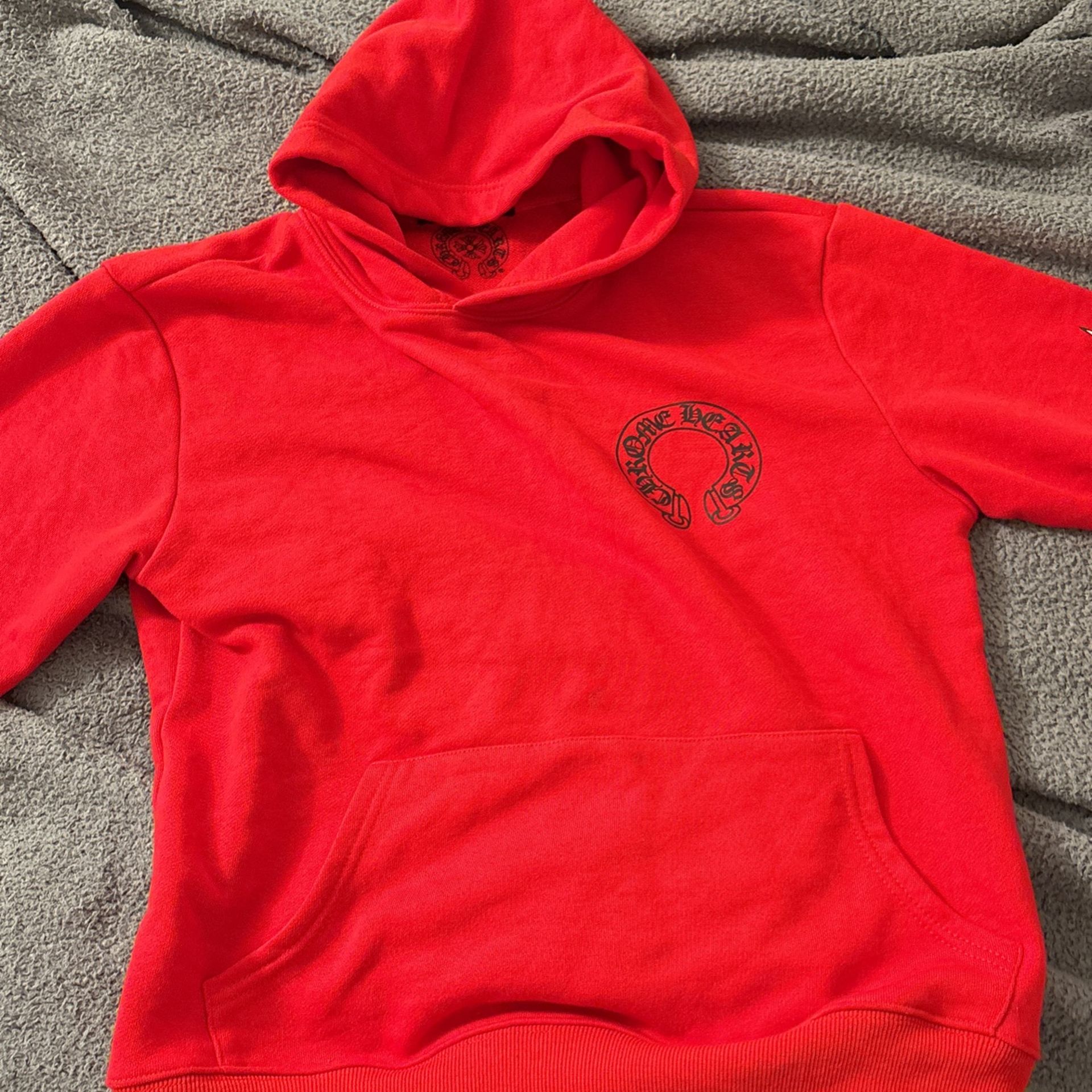 Chrome Hearts Hoodie Red Size S  Shoes