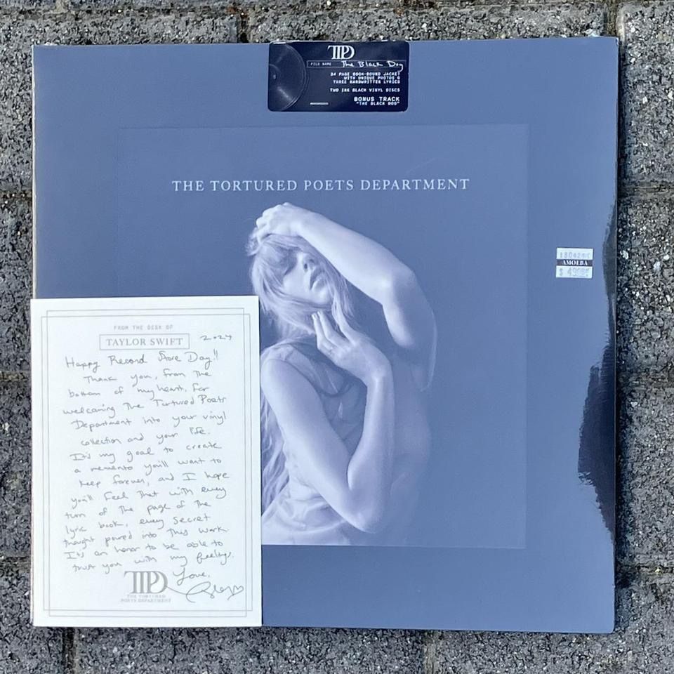 TAYLOR SWIFT TTPD VINYL