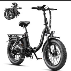 Heybike Ranger 2.0 Foldable Electric Bike for Adults, 20"×4 Fat Tire Ebike with 1400W Peak Motor, 28 MPH Max Speed, 600Wh Removable Battery, Up to 65