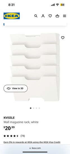 Wall Letter Paper Holder Magazine Rack