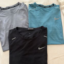 Nike running t-shirts M $30 all