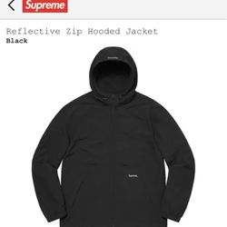 Supreme Reflective Zip Hooded Jacket