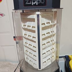 Zippo Lighted Display Cabinet 