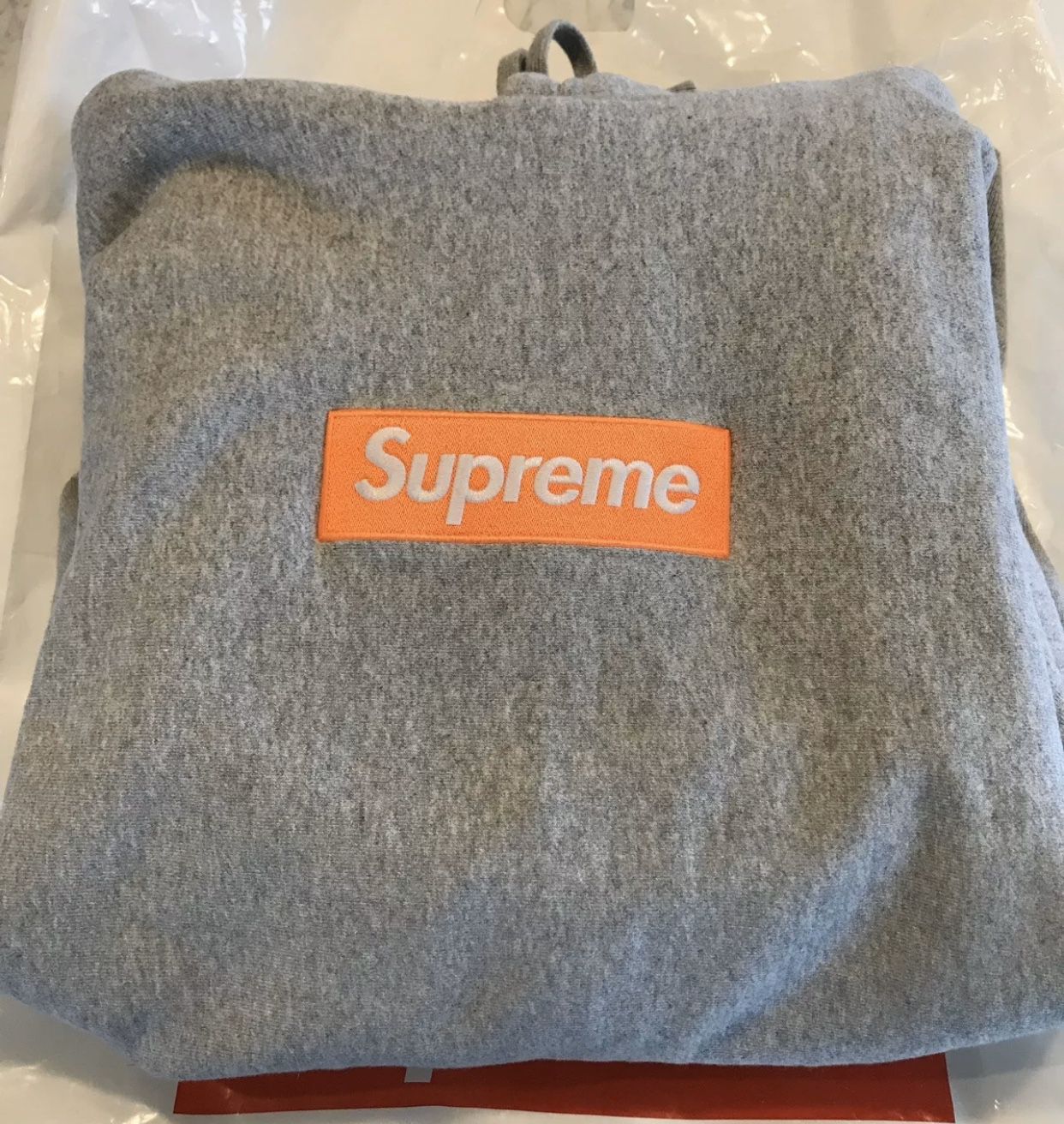 Supreme fw19 box logo hoodie large