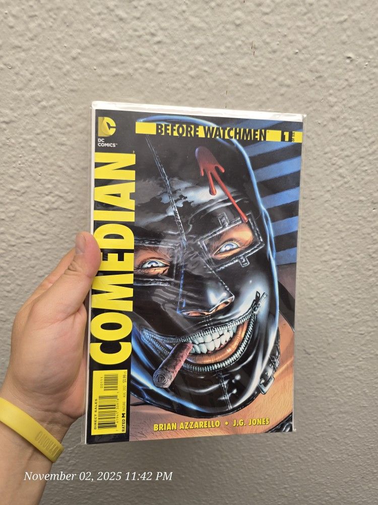 Before Watchmen Comedian 