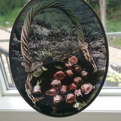 Suncatcher (basket of flowers)