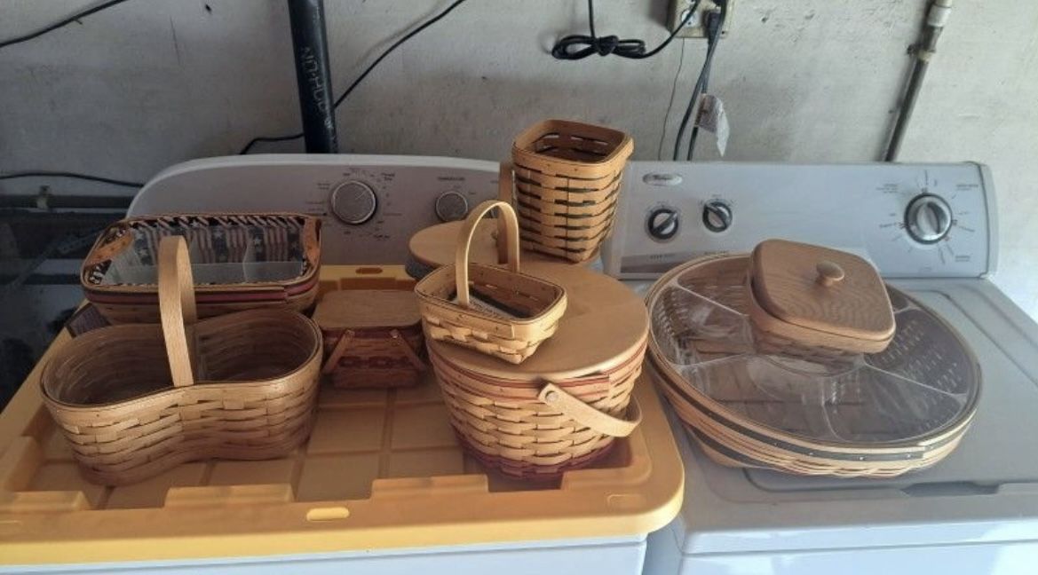 Longaberger And Bradford Baskets