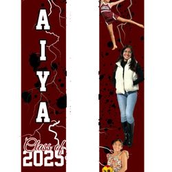 Custom Grad Stoles, Garden Flags, and Photo Fans