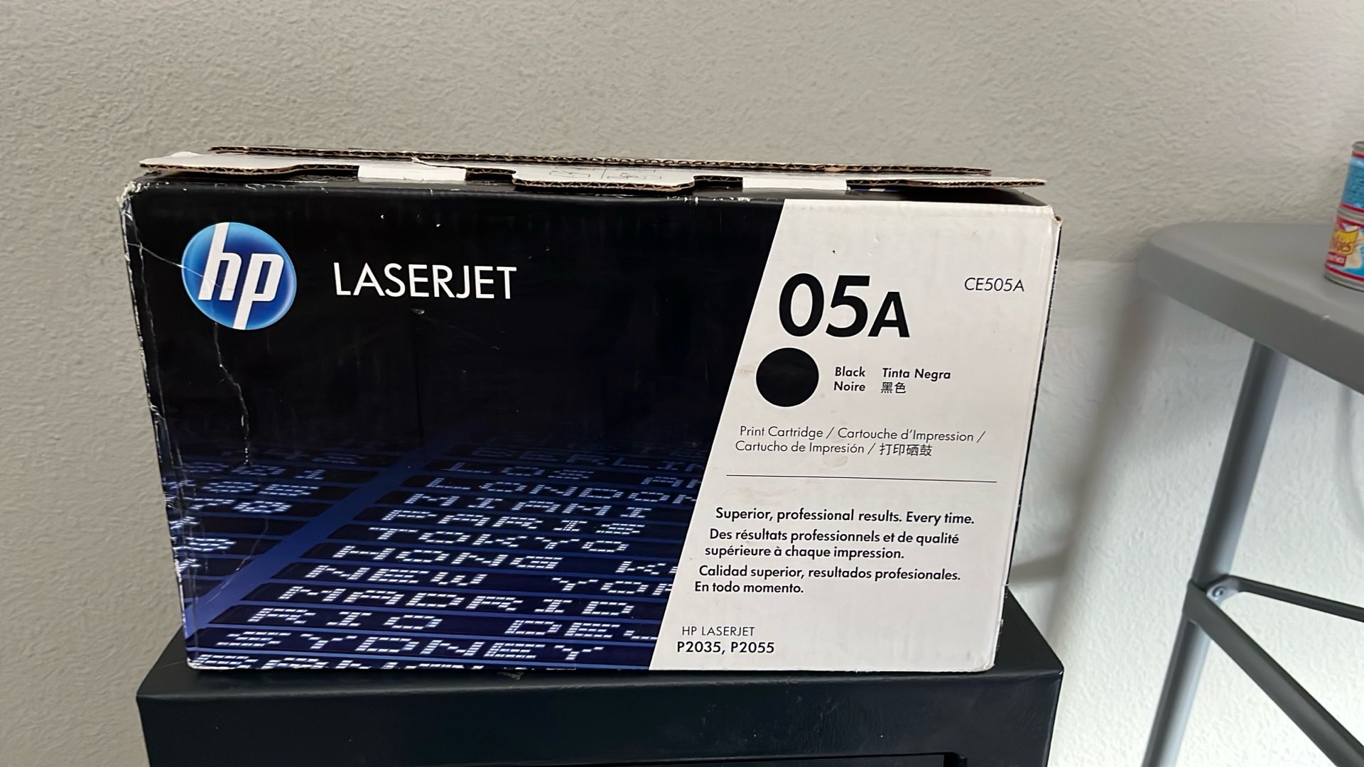 HP Laserjet CE505A Black Print Cartridge