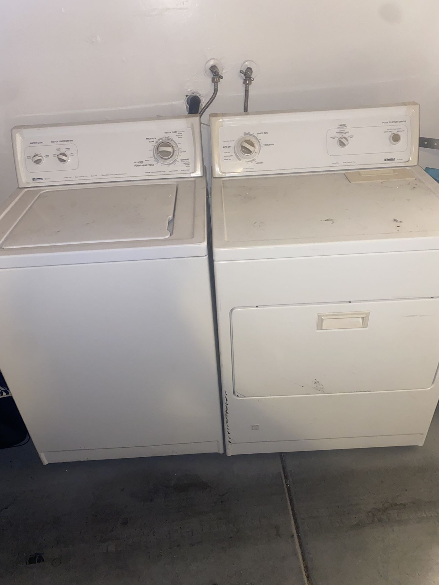Kenmore Washer And Dryer Must Go Today Or Monday