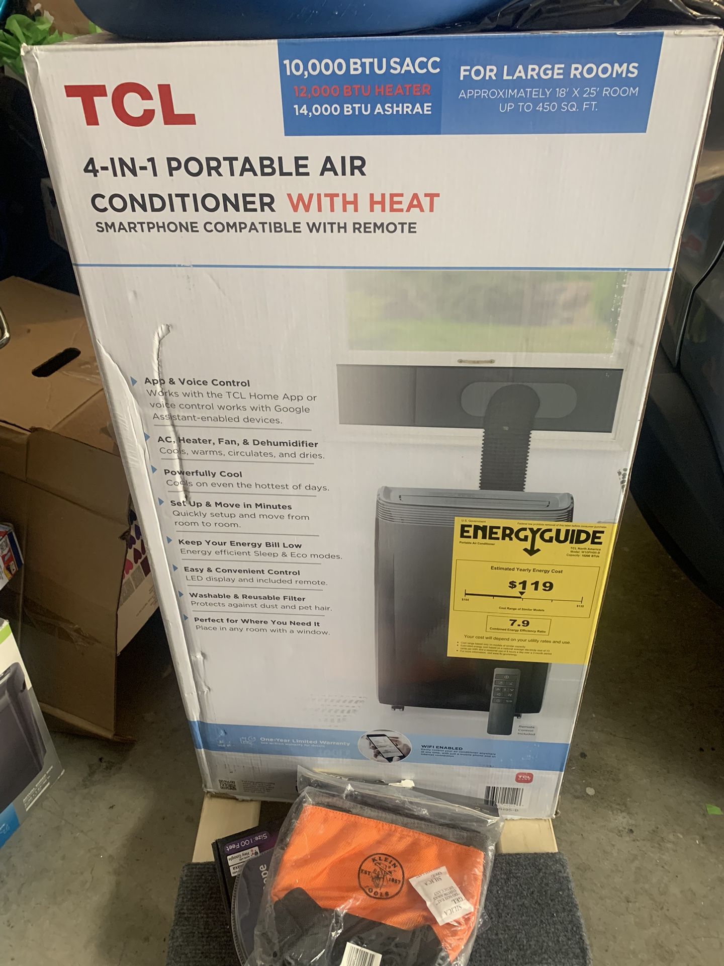 Portable Air Conditioner TCL 10000Btu