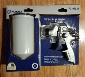 Brand New Kobalt 2-in Air Paint Sprayer With Cup and Gage - For use with Compressor