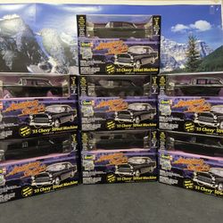 1949 Mercury. Hotwheels Cop Rods. 1:24 Scale Diecast Collectible Car. New Unopened.