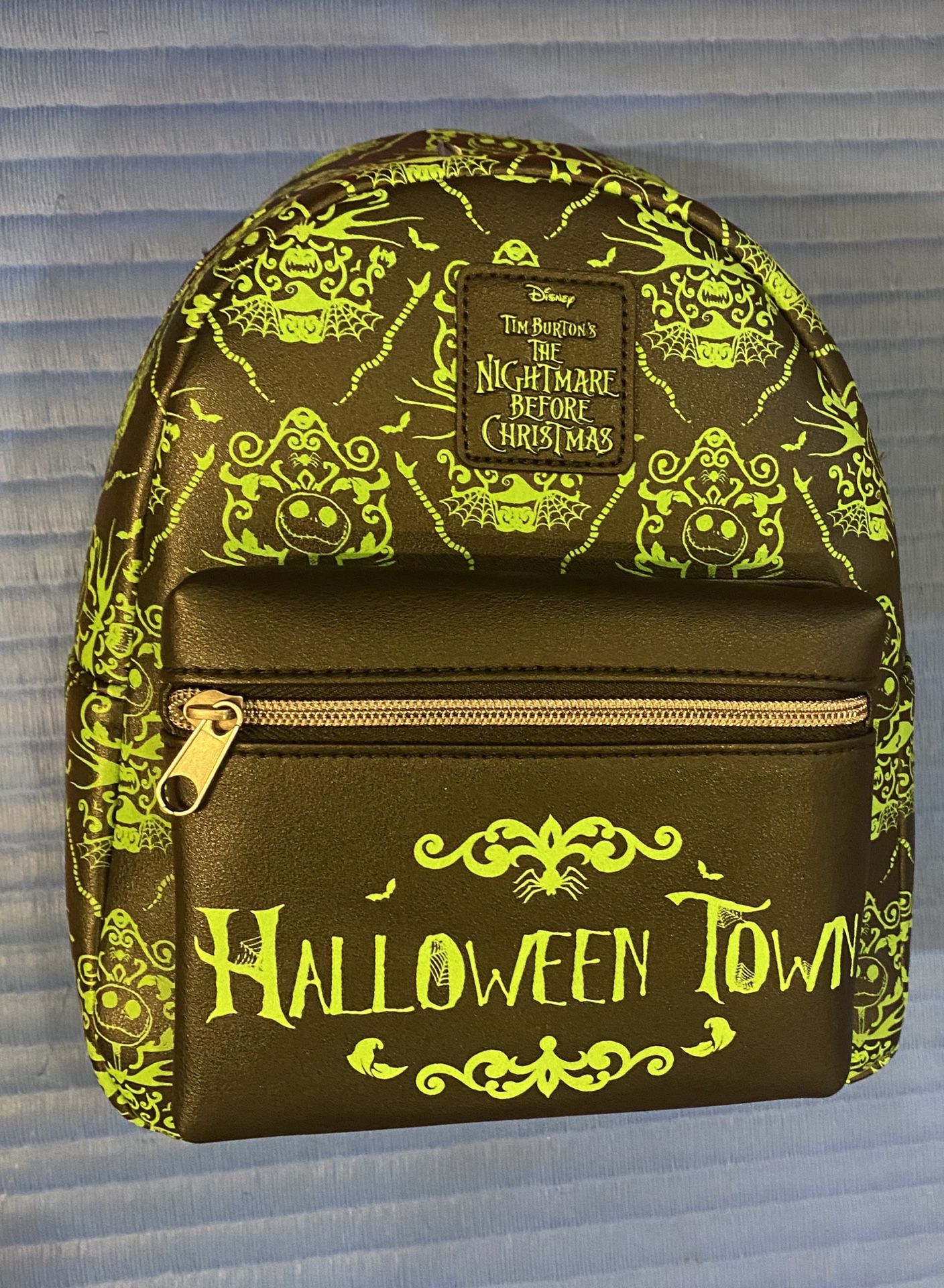 Loungefly Nightmare Before Christmas “Halloween Town” Mini Backpack