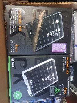 🔥 WD_BLACK P10 4TB Game Drive for Xbox & PC – NEW SEALED – Huge Storage 🔥