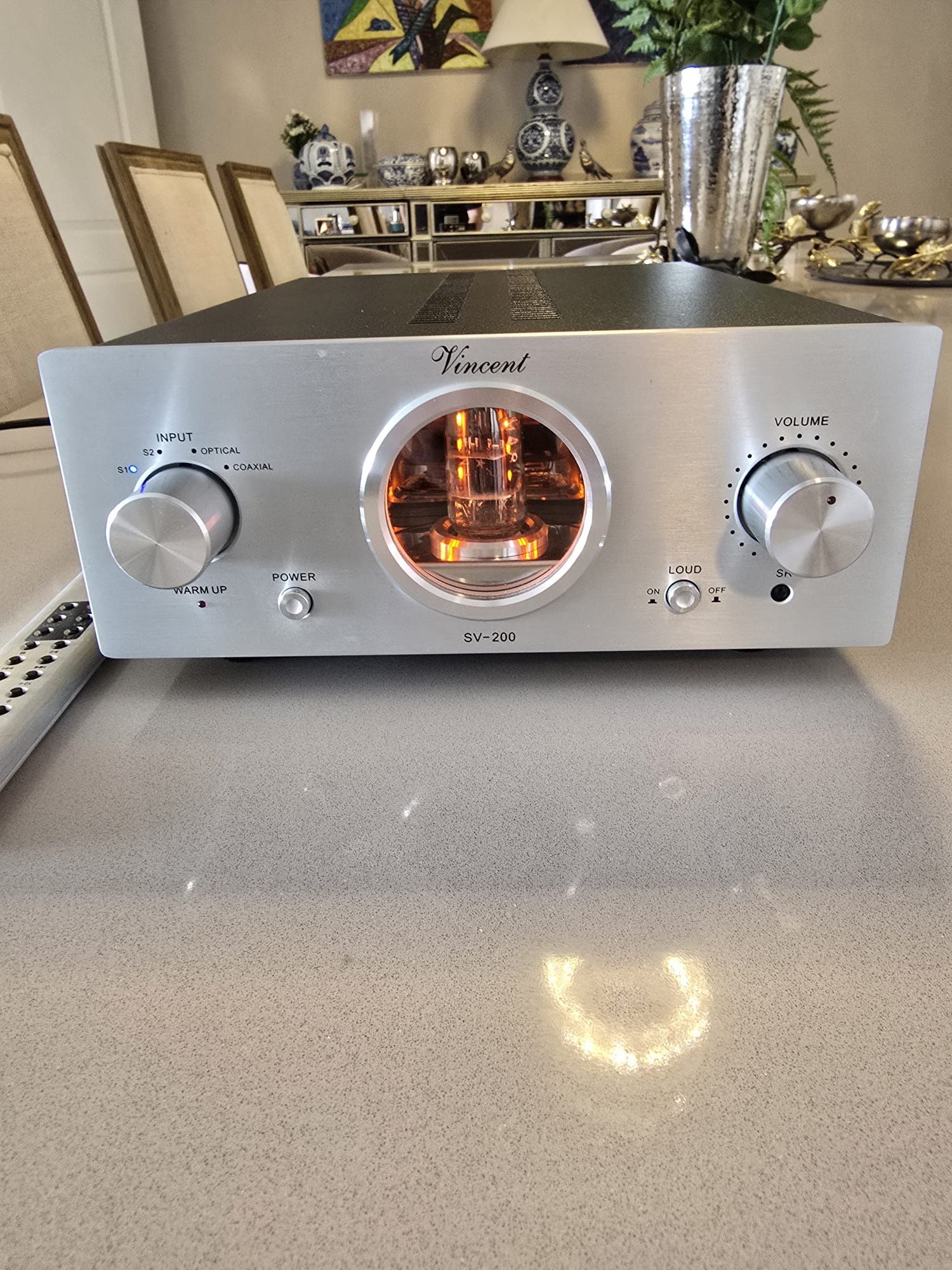Vincent Audio SV-200 Hybrid Integrated Amplifier Silver