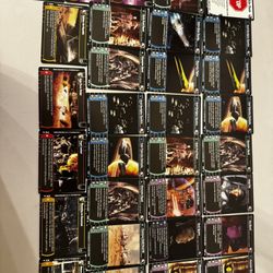 🔹 Star Wars TCG 2002 Lot of 33 Cards – Darth Tyranus Holo + Rares – WOTC 🔹
