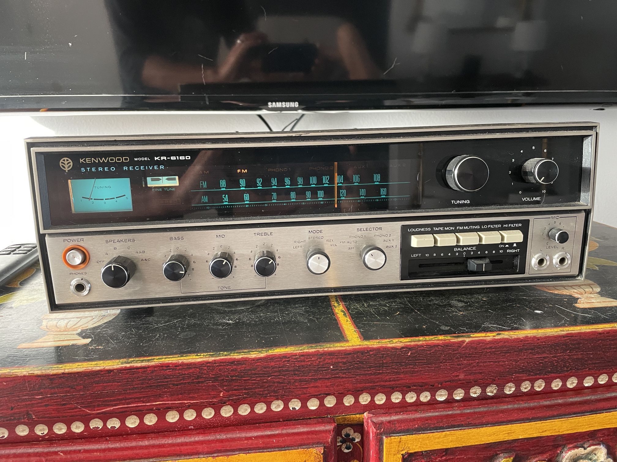 Kenwood Receiver And Speakers