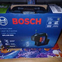 Bosch 3-Point Green Laser Level – GPL100-30G