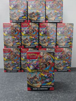 Pokemon Mega Evolution Booster Bundles
