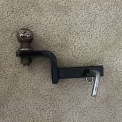 Trailer Receiver With Hitch Ball 
