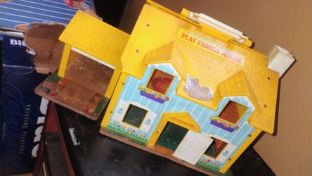 Vintage Fisher price little people toys