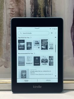Amazon Kindle Paperwhite 10th Gen PQ94WIF 6” Blue 10th Generation 6GB - $49