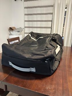 Stroller Travel Bag with Wheels Compatible with UPPAbaby Vista, Vista V2, Cruz V2, Rolling Gate Check Stroller Storage Bag for Airplane, with Dual Han