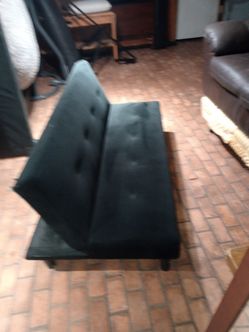 Black futon