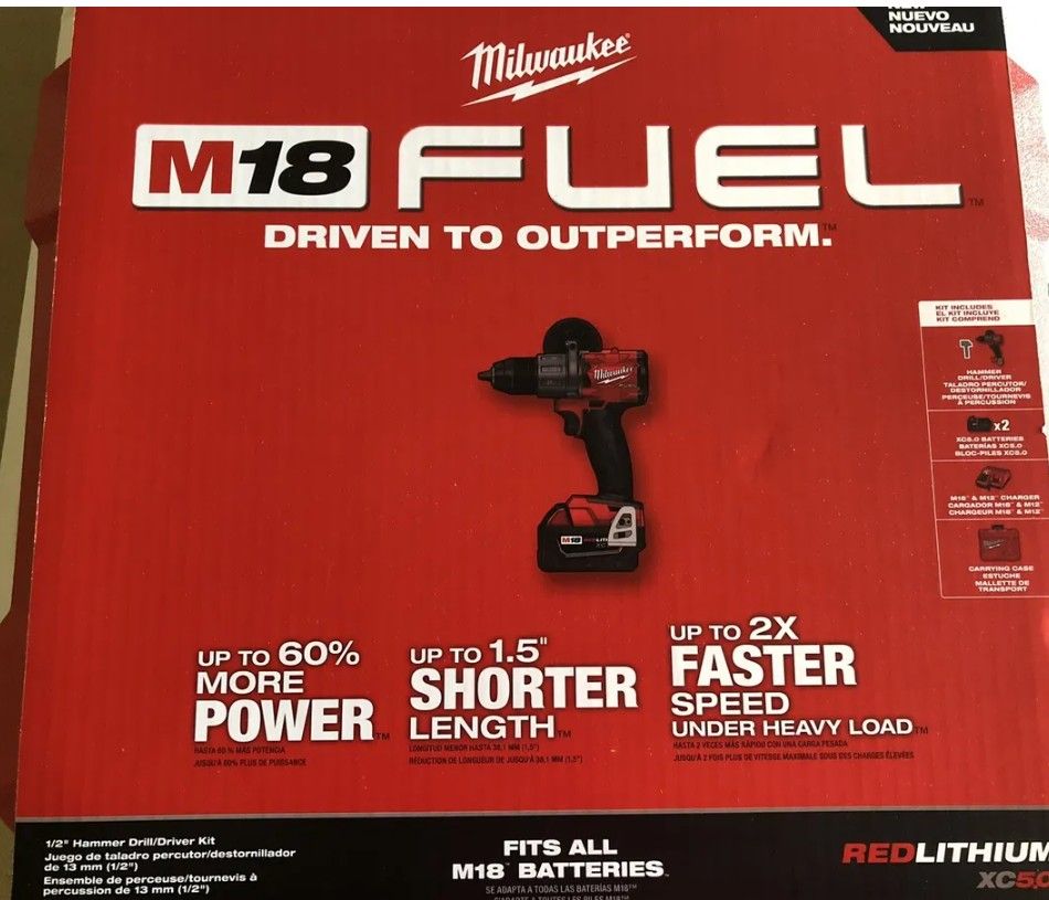 Milwaukee Hammer Drill Kit 