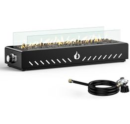 28 inch tabletop propane fire pit