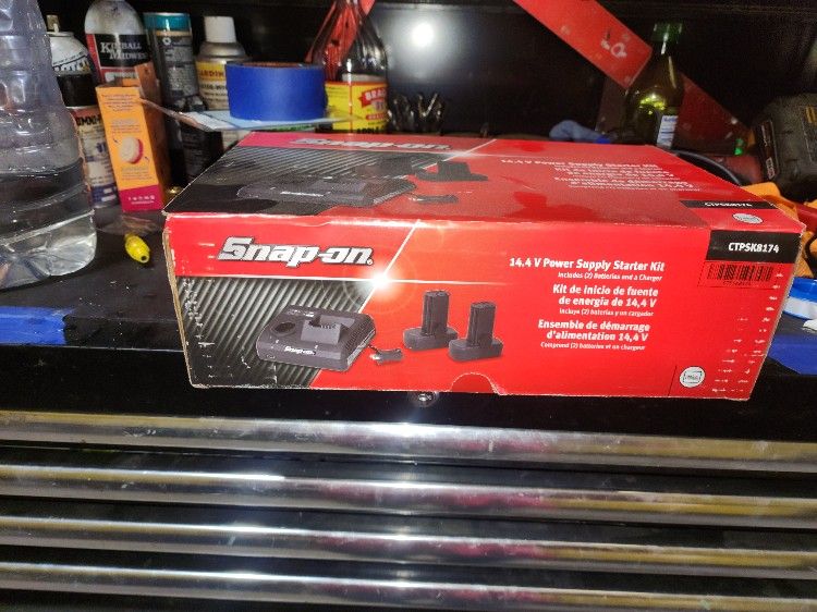 Snap On Charger And 1/4 Ratchet