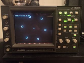 Leader LV5100D Waveform Monitor