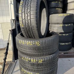 215/45/18 used set