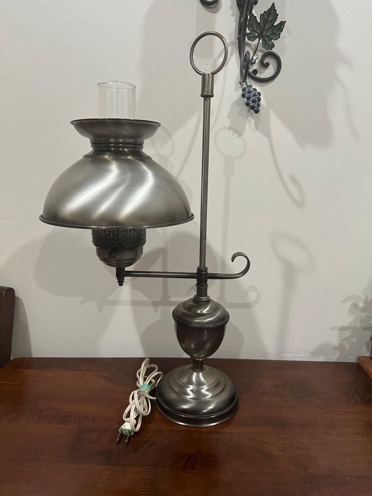 Vintage Industrial-Style Metal Lamp