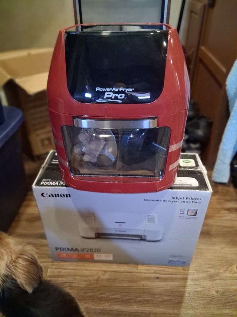 New Fryer And Printer
