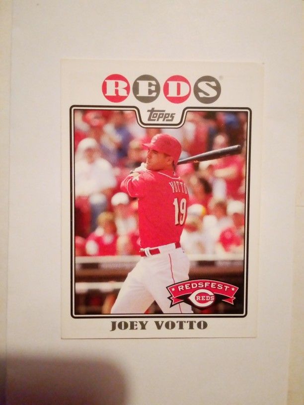 Baseball Topps 2007 Joey Vitto Rookie Card,, Very Rear 