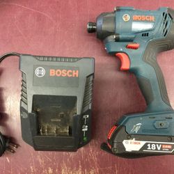 BOSCH 18V CORDLESS IMPACT DRIVER KIT LITHIUM 18 VOLT