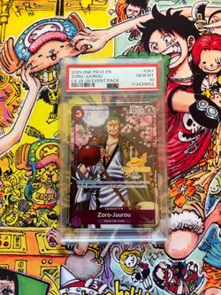 2025 One Piece EN Zoro-Juurou #067 CS 25-26 Event Pack PSA 10 Gem Mint