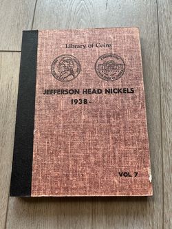 Complete library of coins~ Jefferson head nickels