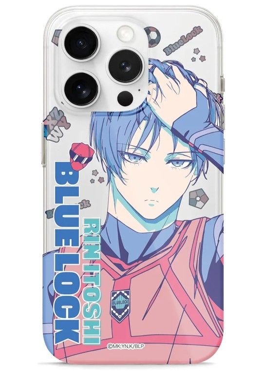 IPhone 14 Pro SODA Blue Lock Case Rin Itoshi