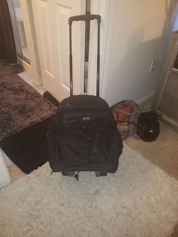 Rolling backpack