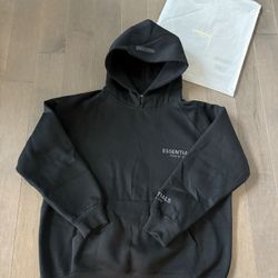 Black Essentials Fear Of God Hoodie Men’s M