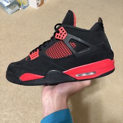 Size 13 - CLEAN Air Jordan 4 Retro Red Thunder