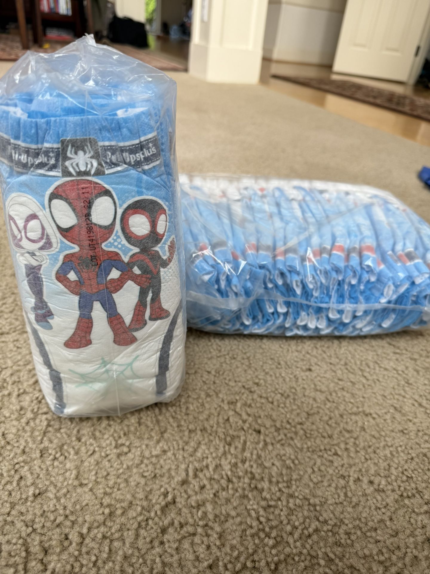 55 Spider-man Pull-ups 4T-5T