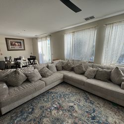 Beige Sectional Sofa: Ashley Furniture