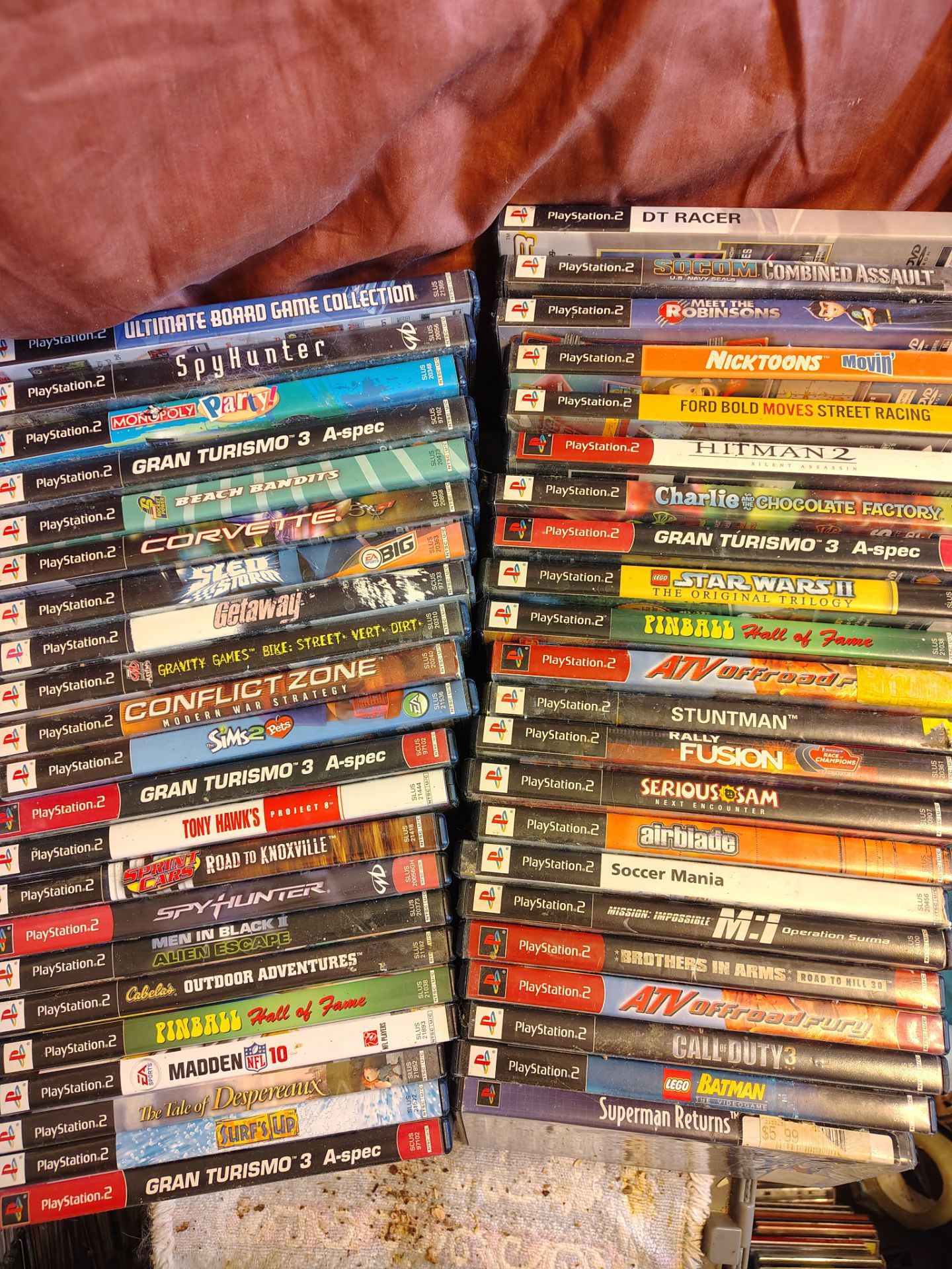 SONY PLAYSTATION 2 / PS2 GAMES 5.00 EACH